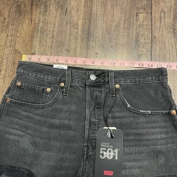 Levi's Premium | 501 Original High Rise Shorts - Picture 10 of 12